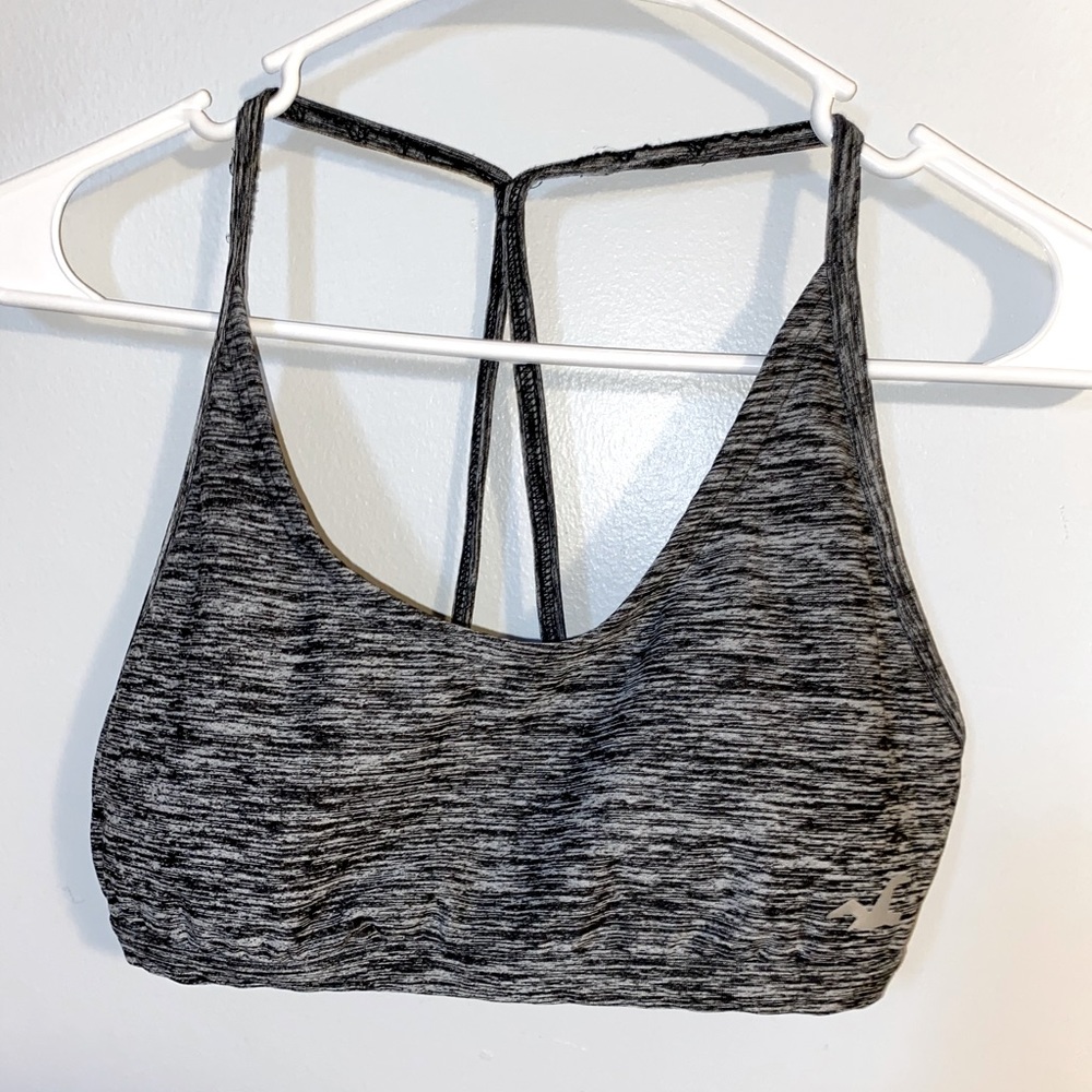 Hollister Gray Sports Bra